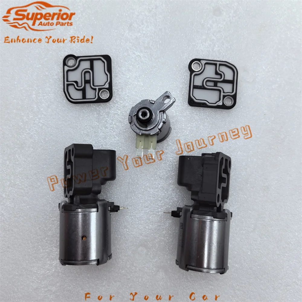 

Durable 0B5 DQ500 DL501 Auto Transmission Solenoids w Gasket (VFS 50229/50228) For Audi A4/A5/A6/A7/Q5 & VW 7 Speed