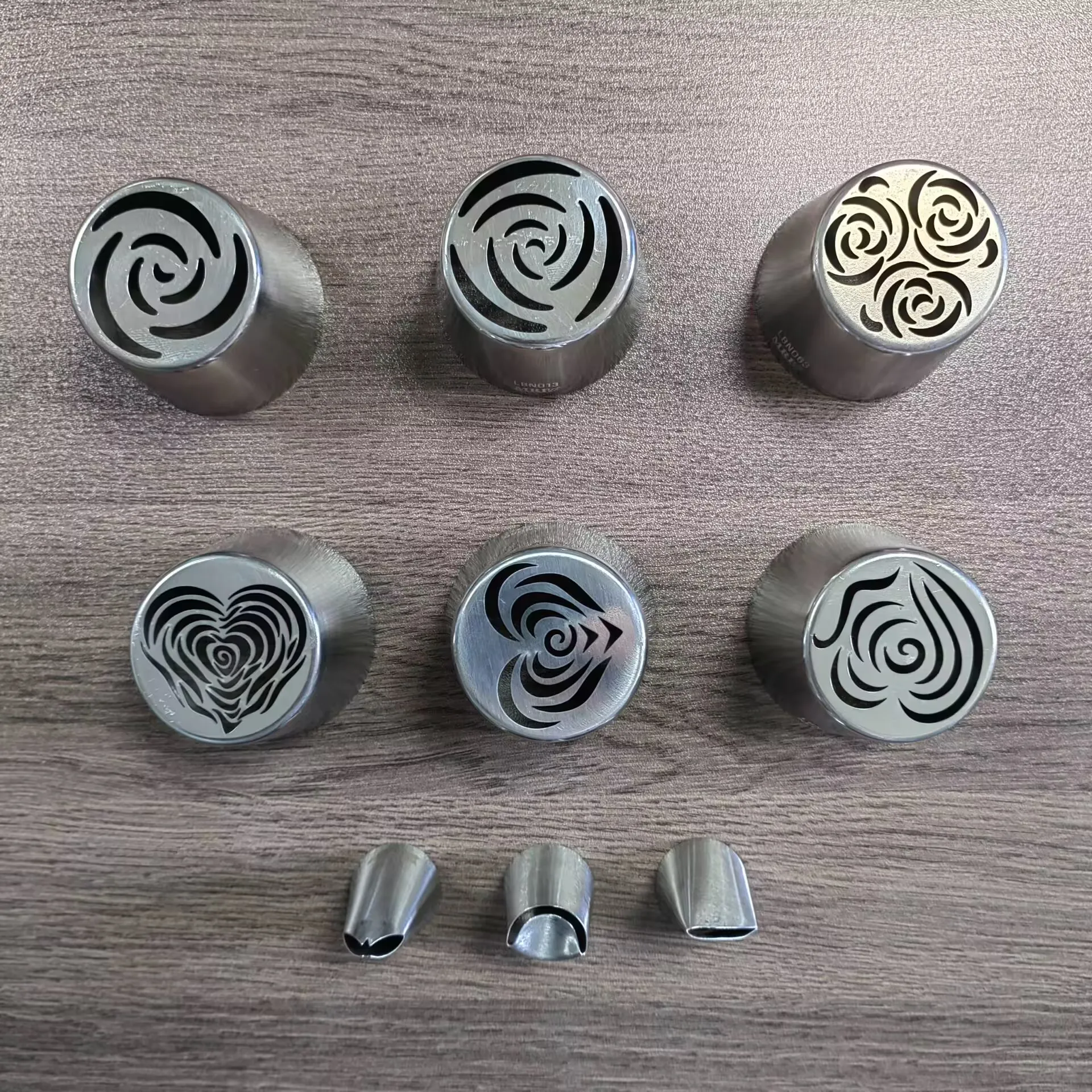 20 Pcs Stainless Steel Extra Large Russian Flower Icing Tips Set Cake Decorating Piping Nozzles Baking Dessert Tools HBLBNOSET21