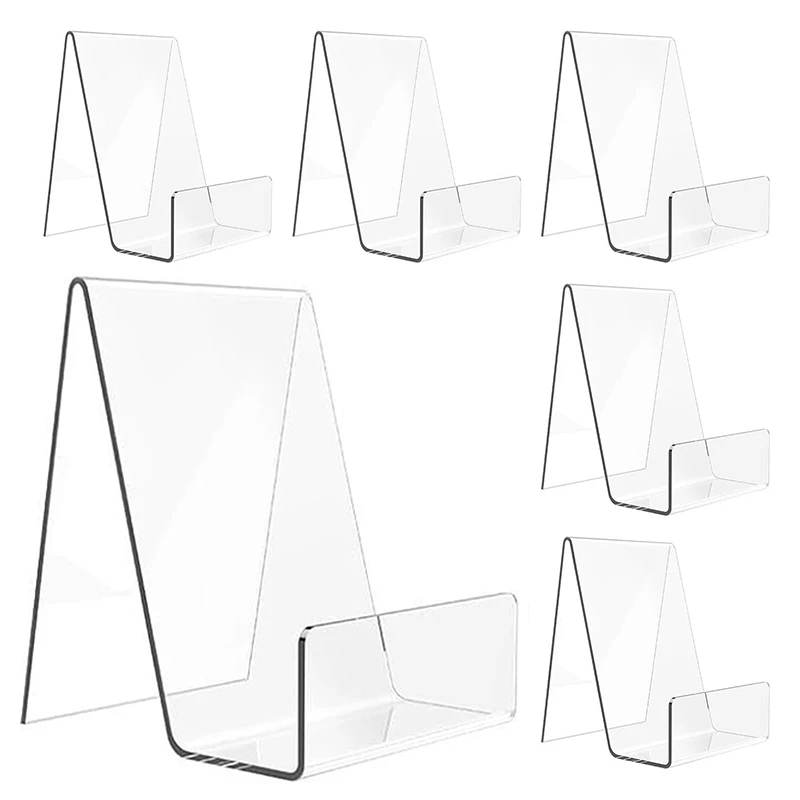 * New Sale Comic Book Display Acrylic Book Display Holder Comic Book Frame Clear Laptop Stand Magazine Display Stand