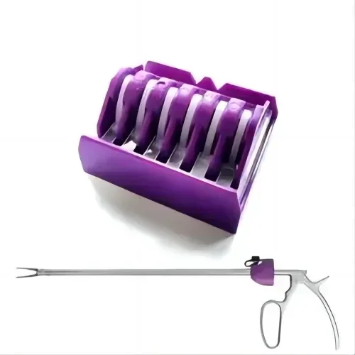 Polymer Ligating Clip, Hemolock Ligation Clips, Polymer Clips, Medical Laparoscopy Hemolock Ligation Clips Surgical Laparoscopic