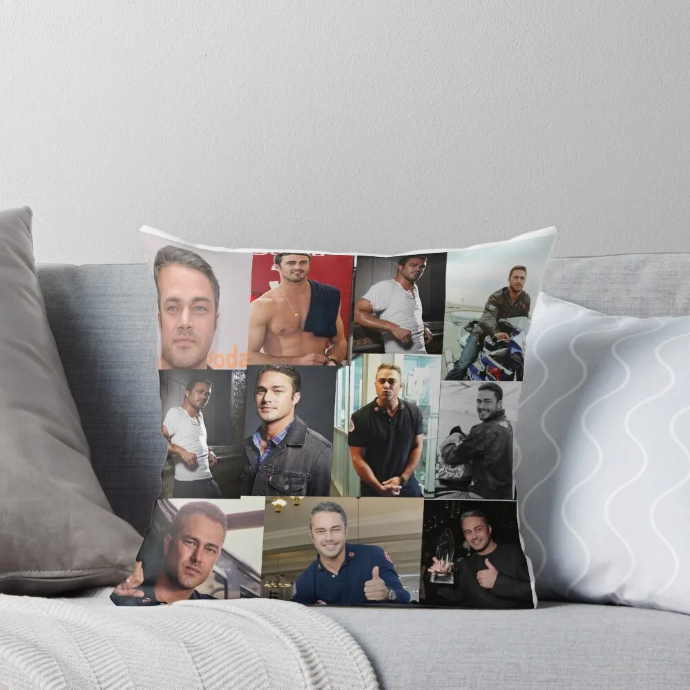 

Taylor Kinney or Kelly severide Throw Pillow Pillowcase Cushions pillow cover luxury Luxury Pillow Cover