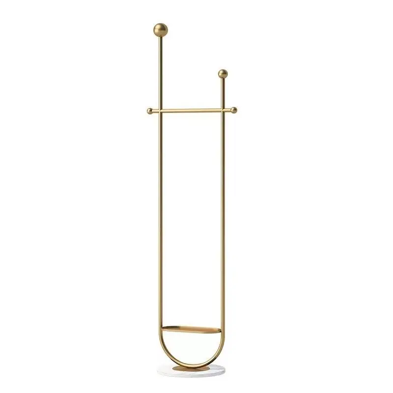 Licht Luxe Home Vloer Verticale Kapstok Kamer Opknoping Kledingrek Moderne Kleren Rack