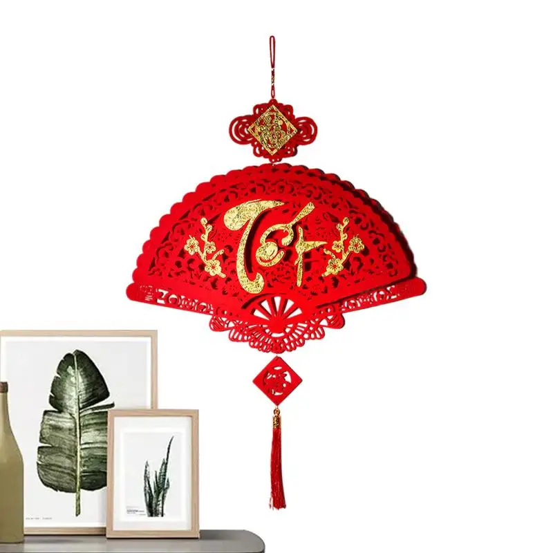 Chinees Nieuwjaar Decoraties 2024 Maanfestival Opknoping Ornament Lente Traditionele Lucky Hang Fu Decoratieve Hangers Voor Thuis