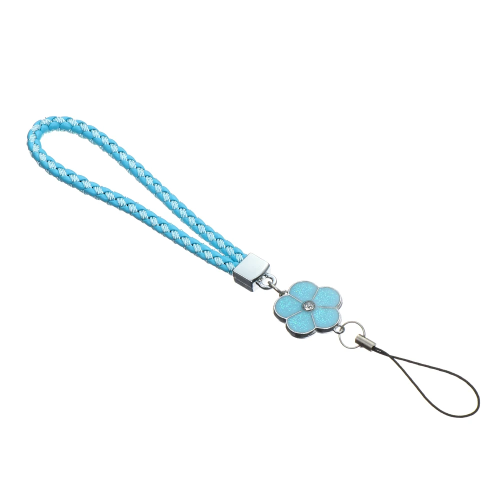 

Strap Lanyard Plum Bossom Anti-lost Lanyard Phone Strap Lanyard Plum Blossom Woven Mobile Phone Lanyard Keychain Wrist Rope