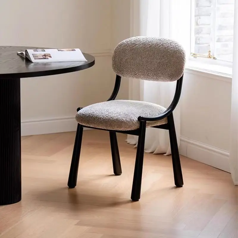 

Modern Hotel Dining Chairs Designer Waterproof Professional Bedroom Dining Chairs Europe Aesthetic Sillas Para Comedor Furniture