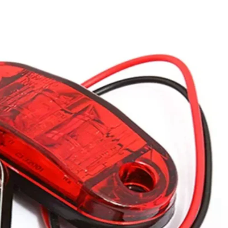 

1PCS 10V 30V LED Side Marker Lights Warning Tail Light Auto Car External Lights Trailer Truck Lorry Yellow Orange White Red