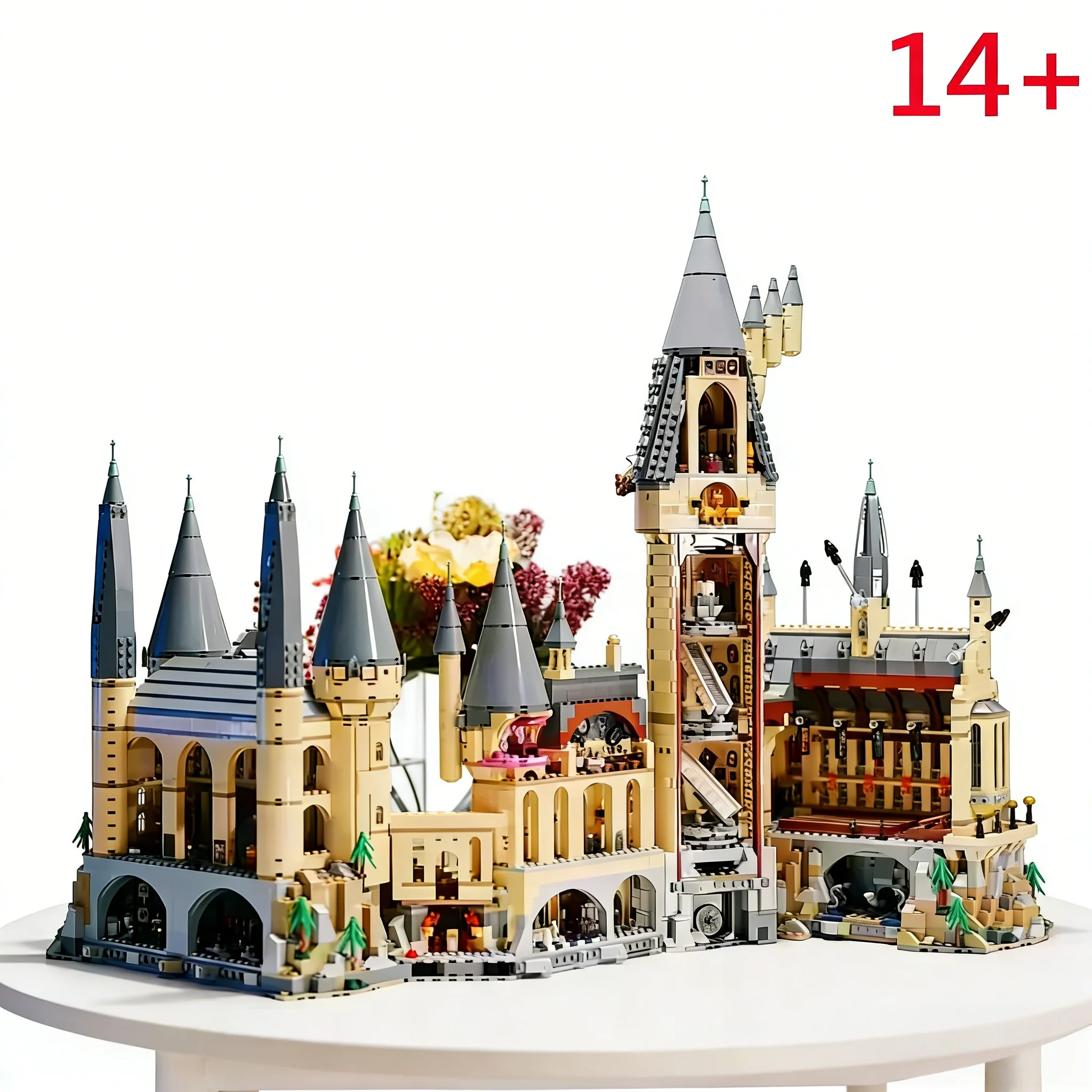 

Набор классических строительных блоков Warner Bros. Classic Castle, 6020 шт., совместим с 71043, игрушка-конструктор для детей, подарок на день рождения, Рождество