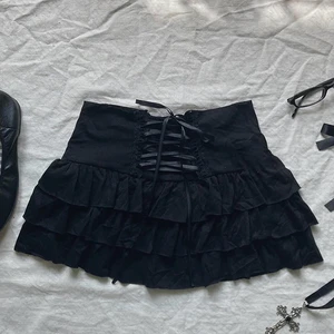 Mini saia de Harajuku feminina, bonitinha de streetwear vintage, hip-hop punk rock chique doce arco emo meninas, tops de cor sólida, Y2K 8 principais vendas crop e saia - №3