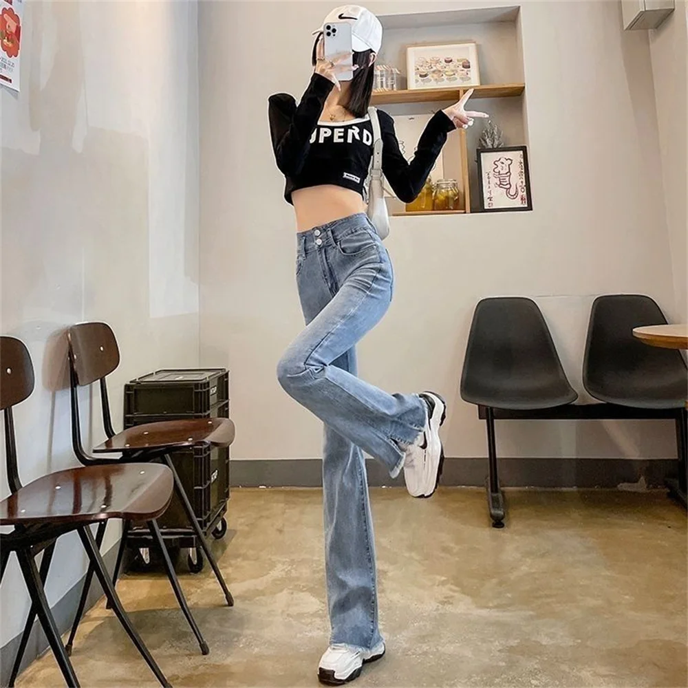 Jeans for Women High Waist Straight Leg Jeans New Casual Women Jeans Streetwear Denim Pants Jeans for Women pantalones hombre