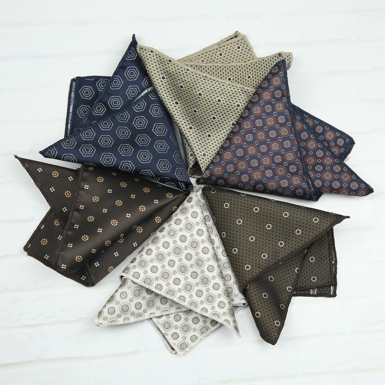 منديل جيب أنيق للرجال مقاس 23  - مراجعة Pocket Square Set وسعره