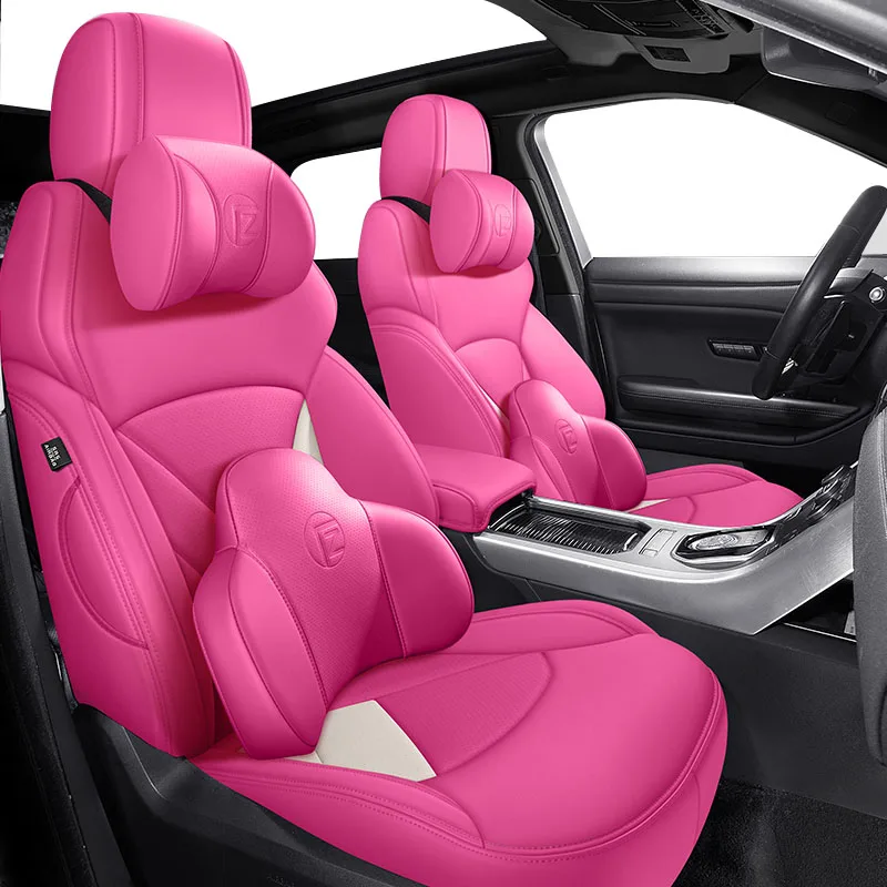 Custom Car Seat Covers For Mazda 2 3 BK 3 BL CX5 CX30 6 GG CX3 6 GH CX7 Axela Geely Atlas Pro Leather Auto Interior Accessories