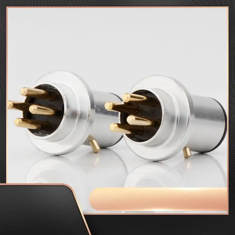 

1 шт. DIN позолоченный разъем проигрывателя тонарма 4-контактный разъем DIN Сменные аксессуары для REGA LINN ROKSAN PROJECT GRACE