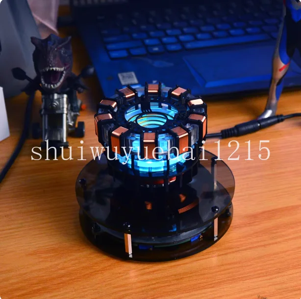 Magnetic levitation reactor desktop figurine black technology toy table set good things gift
