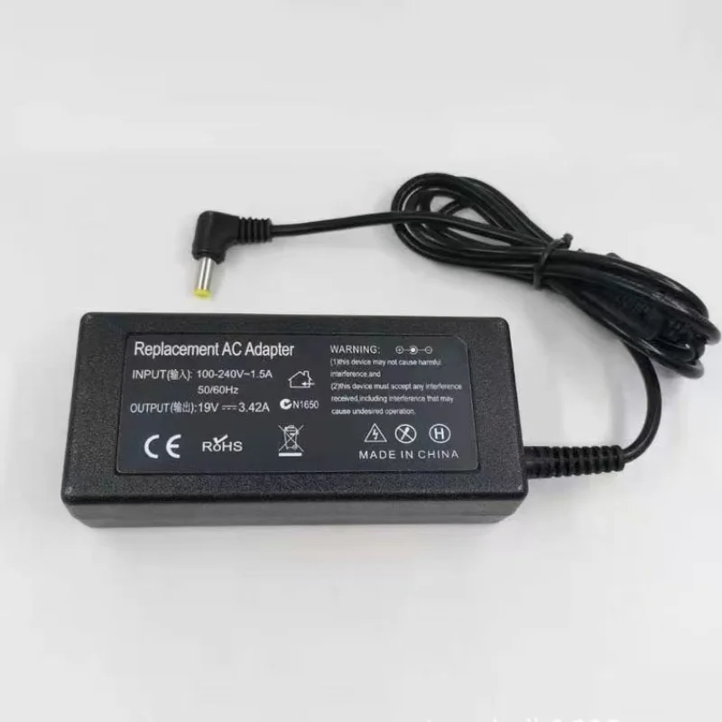 Pengisi daya adaptor daya untuk Toshiba, 19v 3,42a dc 5.5*2.5 mmAC untuk Toshiba Satellite C55 C850 C50 L755 C855 L655 L745 P50 C855D C55D S55