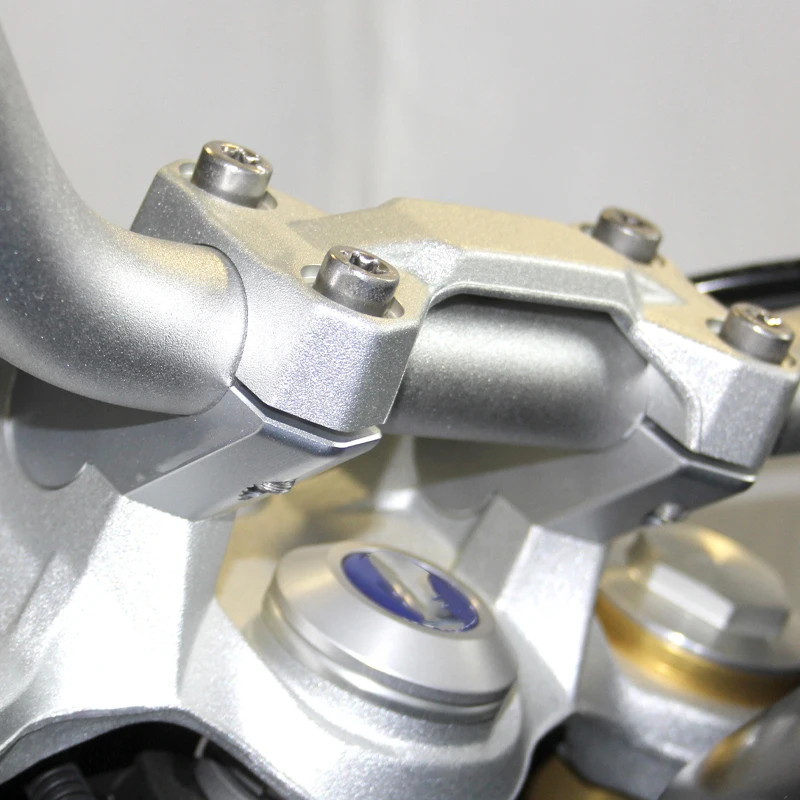 CNC Aluminum Motorcycle Handlebar Riser Lift Booster For BMW F850GS F 850 GS ADV adventure Handle Booster Pads Holder Kit