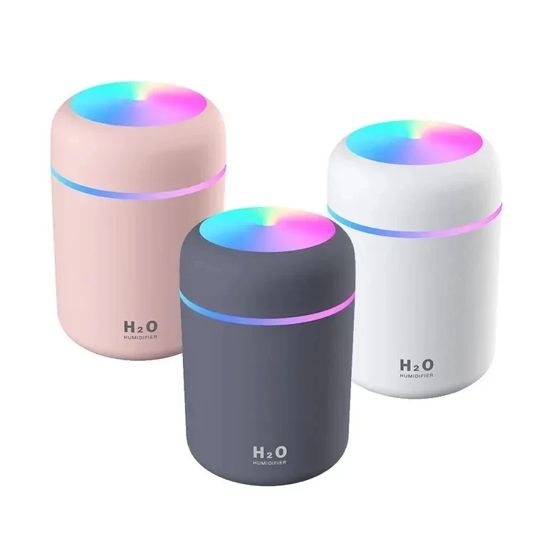 H2o Lumen Difusor Oleo Essencial Umidificador Usb 300ml Led