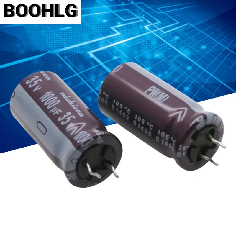 

5PCS 1000UF 35V capacitor 35V 1000UF 12.5X25 PW high frequency low resistance short pin