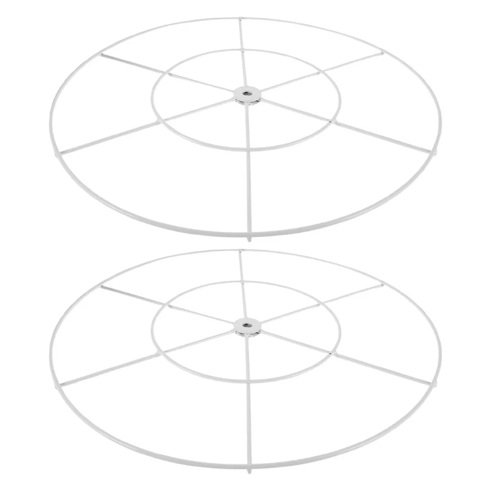 

2Pcs Metal Hoop for Ceiling Decoration Iron Floral Wreath Frame Easy Install for Weddings Banquets Prom Party Decor