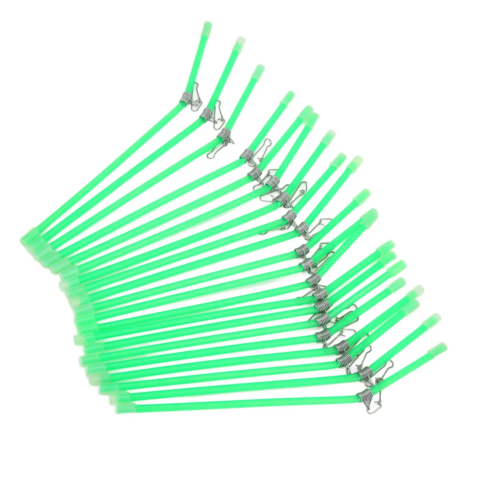 

20pcs Luminous Anti-Feeder Booms with Snaps for Sea Fishing