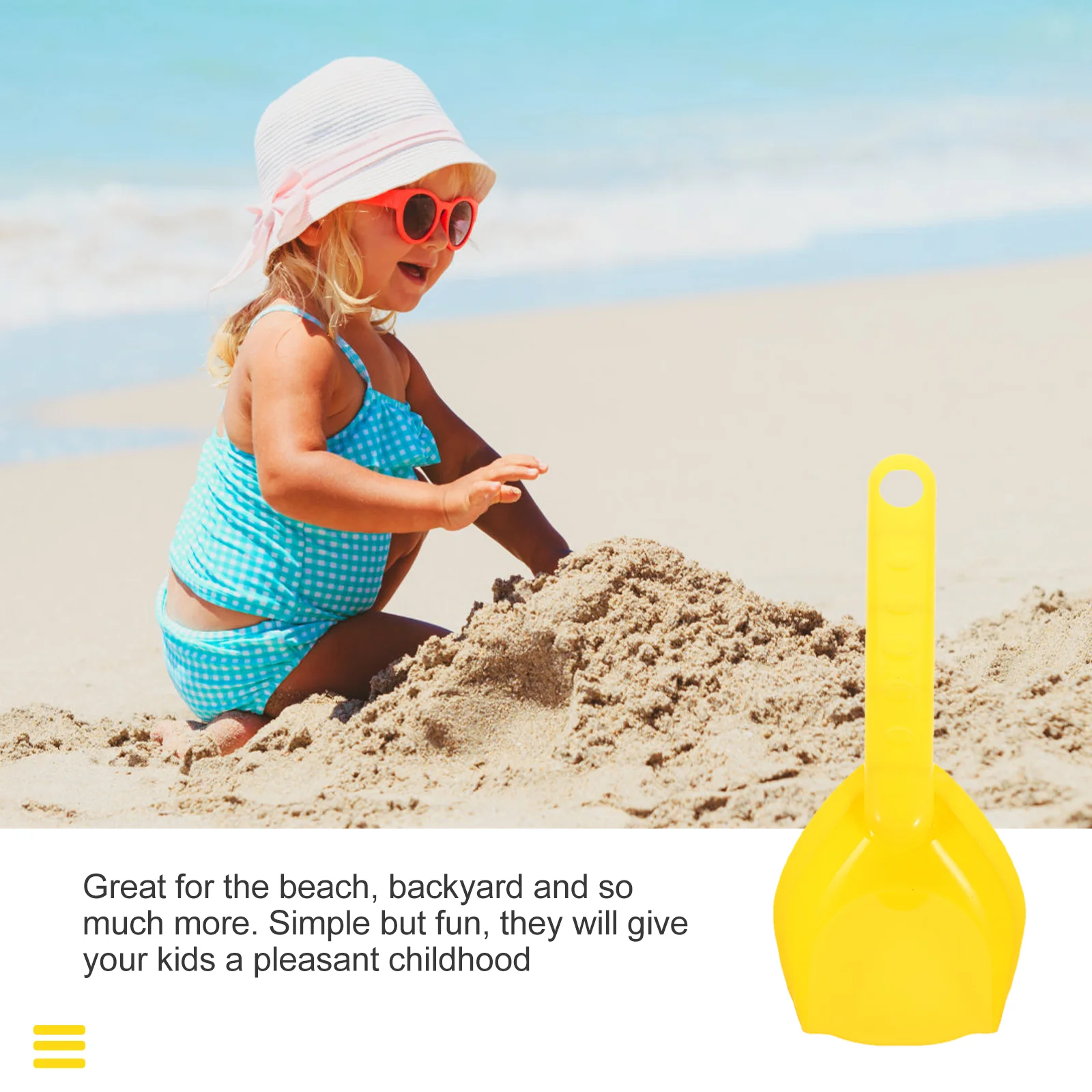 Sand for Sandbox Children's Shovels Kids Bulk Toddler Beach outside Toys