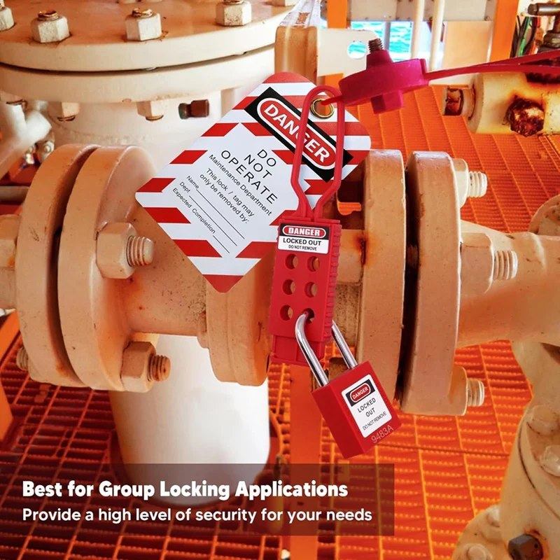 طقم قفل تاجوت BAAG، أقفال أمان، قفل توصيل، مشبك تشغيل وأقفال قواطع دوائر متعددة الأقطاب عالمية