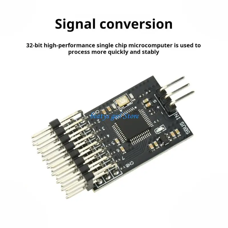 C7AB 3.3-16V 15mA Automatic SBUS Adapter Adapter Module SBUS to PWM for Model Aircraft Remote Control Receiver