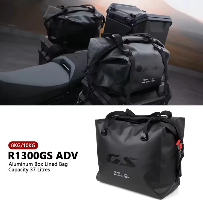 Tas Liner Casing Aluminium Sepeda Motor Tas Bagian Dalam Kotak Bagasi untuk BMW R1300GS Adventure R 1300 GS ADV 2024