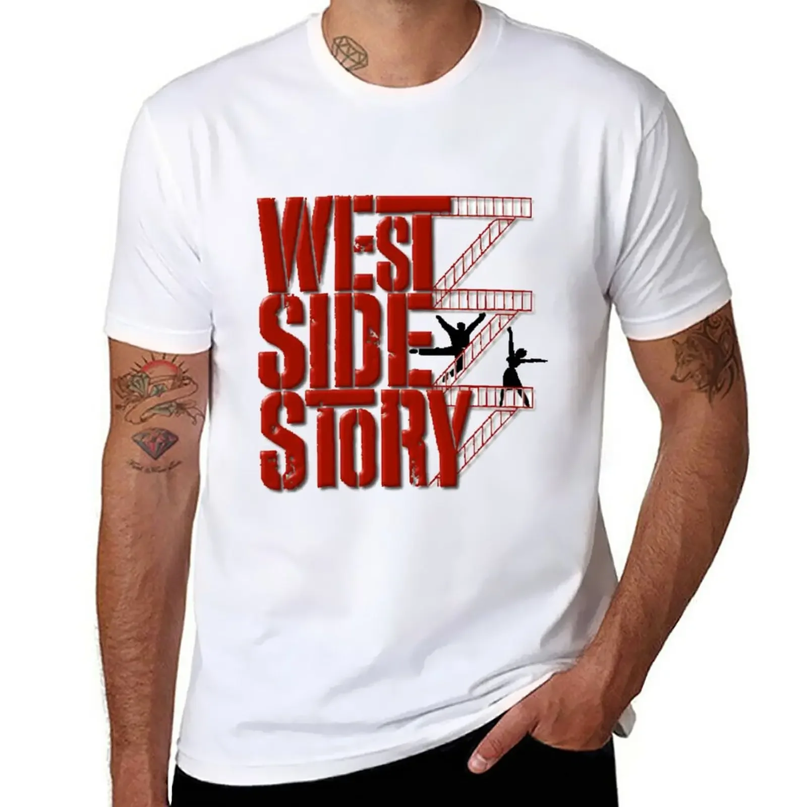 West Side Story T-Shirt quick drying boys whites mens graphic t-shirts funny