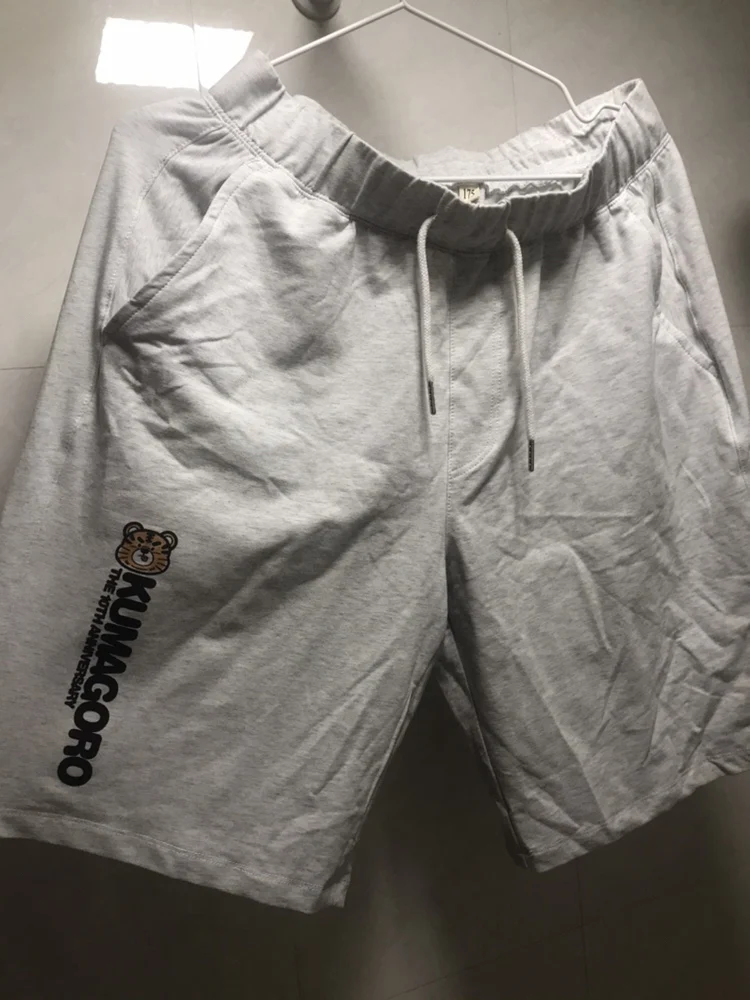 クモロ-メンズコットンビーチショーツ,限定版,グレー,ネイビーブルー,タイガー,ベア,ゲイ,ジム,フィットネスパンツ,サイズs, m, l, xl, xxl