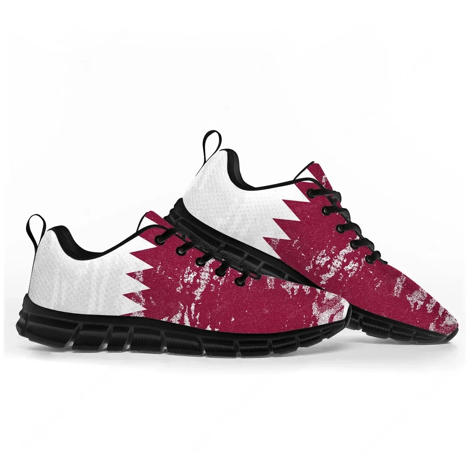 

Qatar Flag Sports Shoes Mens Womens Teenager Sneakers Qatar Casual Custom High Quality Couple Shoes