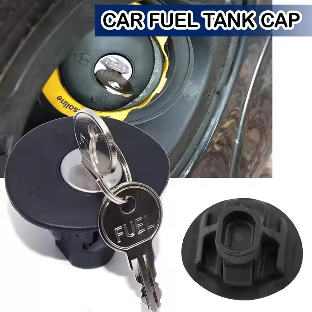 Fuel Tank Plug Cap,8u5z9c268b Locking Gas Cap,Plug Cap With 2 Keys,Heavy-Duty Durability Car Accessories,For Ford F-150
