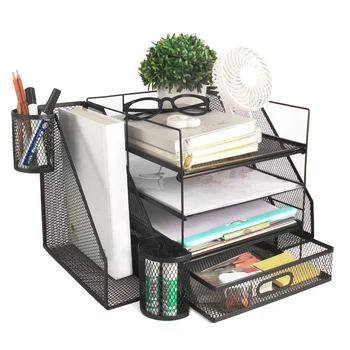 Large-Capacity Office Desk Organizer 1