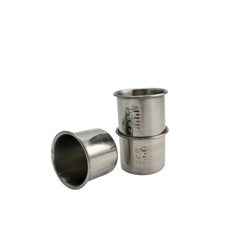 304 stainless steel small medicine cup adult children take medicine cup 40ml