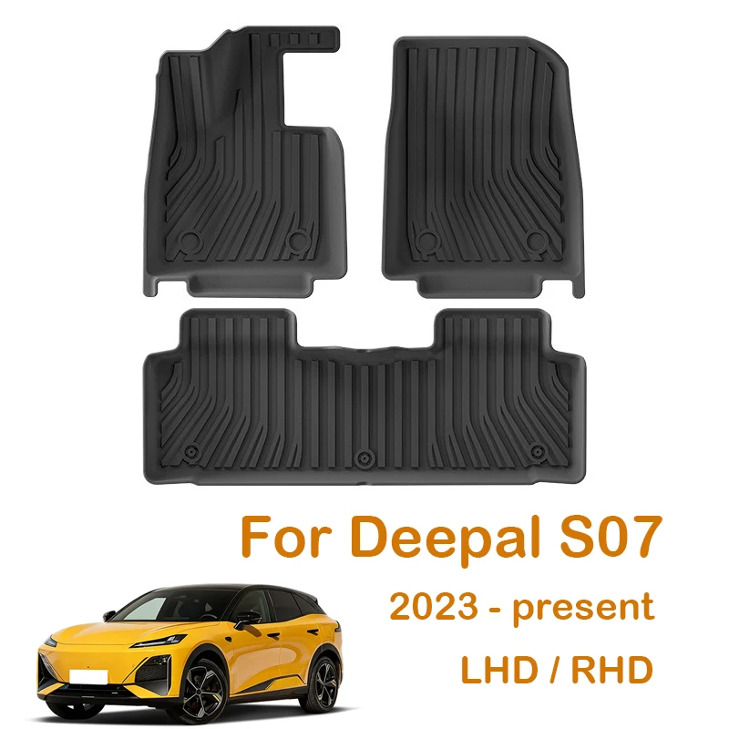 

Car Floor Mats For Deepal S07 2023-Present 2026 Waterproof Non-slip Foot Pad Cargo Liner Mat Carpet Interior Accessories RHD LHD