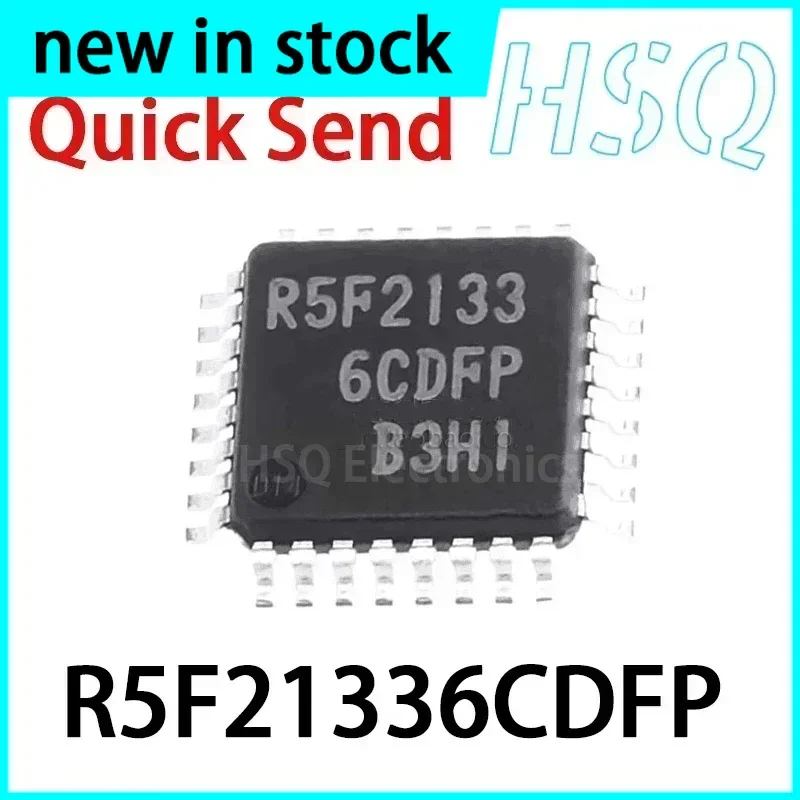 1PCS  R5F21336CDFP Silk Screen R5F2133 Packaged LQFP32 Microcontroller Chip in Stock
