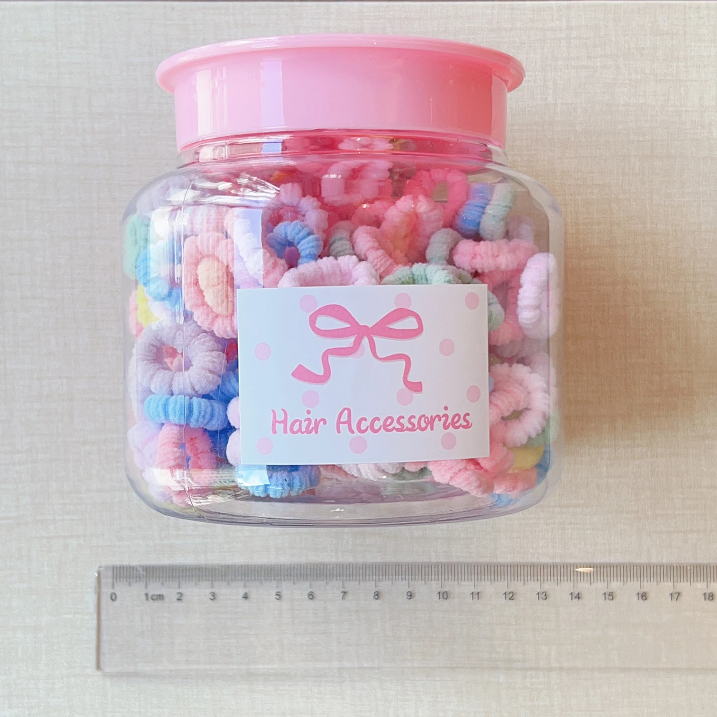 2026 Neue Weiche Strick-Mini-Haargummis für Kinder, Regenbogenfarben, Elastische Zopfhalter für Kleinkinder, Koreanische Mode Baby-Haarbänder Accessoires – Detail 6
