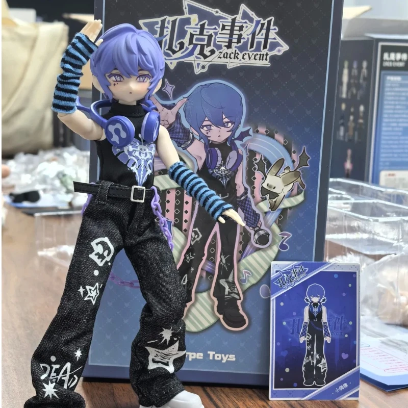 

Подлинная экшн-фигурка Zack Blind Box Event Series 1/8 Bjd Boy's Knuckle Joint Mobility, аниме, периферийные украшения, настольные игрушки