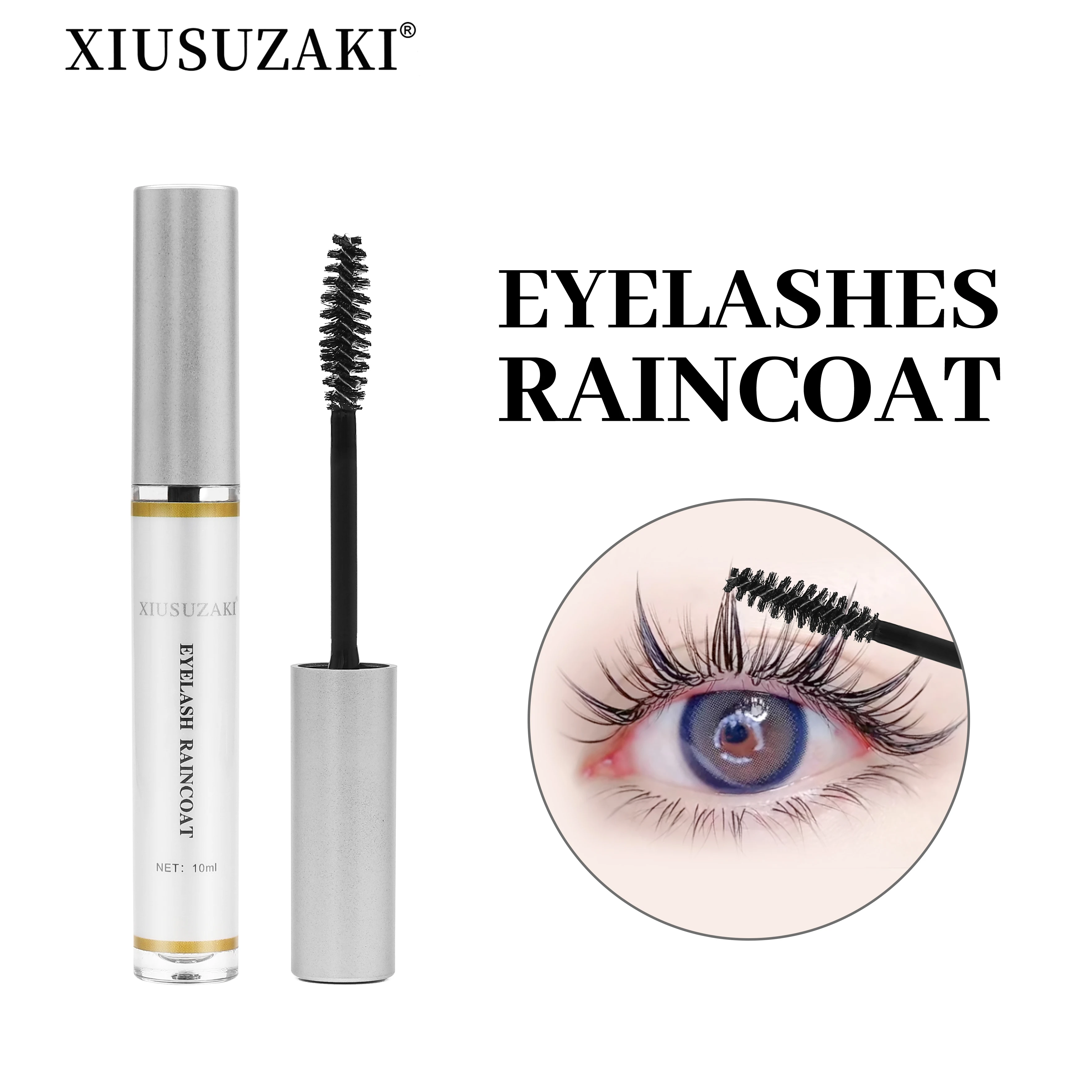 XIUSUZAKI 10ml Eyelashes Raincoat Clear Glue for Eyelash Extensions Waterproof Lash Adhesive Protective Makeup Tools Suppliers