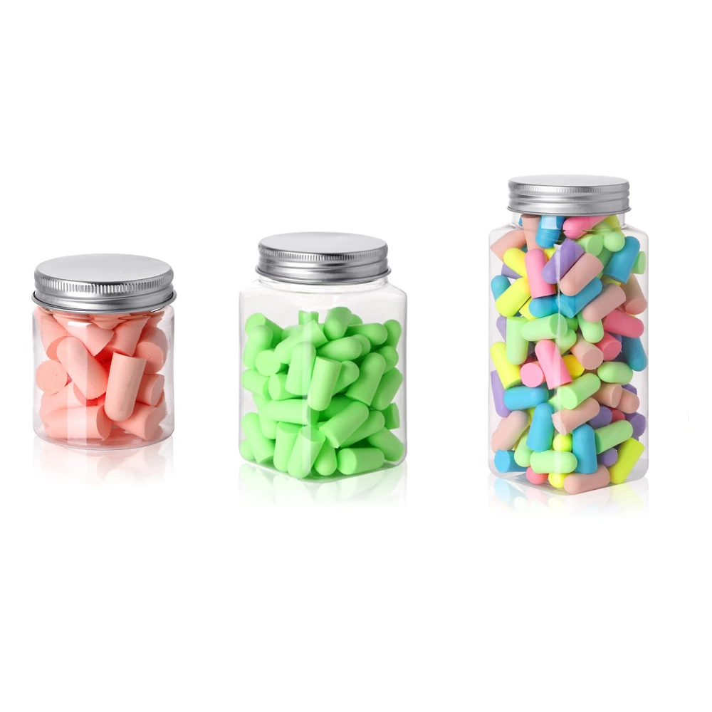 Tapones para los oídos para dormir con rebote silencioso, tapones para los oídos insonorizados, antironquidos, reducción de ruido, ayuda para dormir en viajes, tapones para los oídos para hombres y mujeres