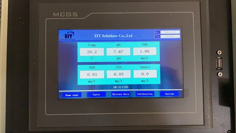 IOT System PH/ORP/DO Meter Fe2+ Ca2+ COD BOD Testing Multi-parameter Water Quality Meter For Aquaculture