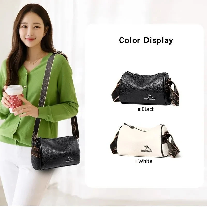 

High Quality Stone Pattern Soft Leather Shoulder Crossbody Bags for Women 2023 Luxury Women's Handbags Female Messenger Tote Sac