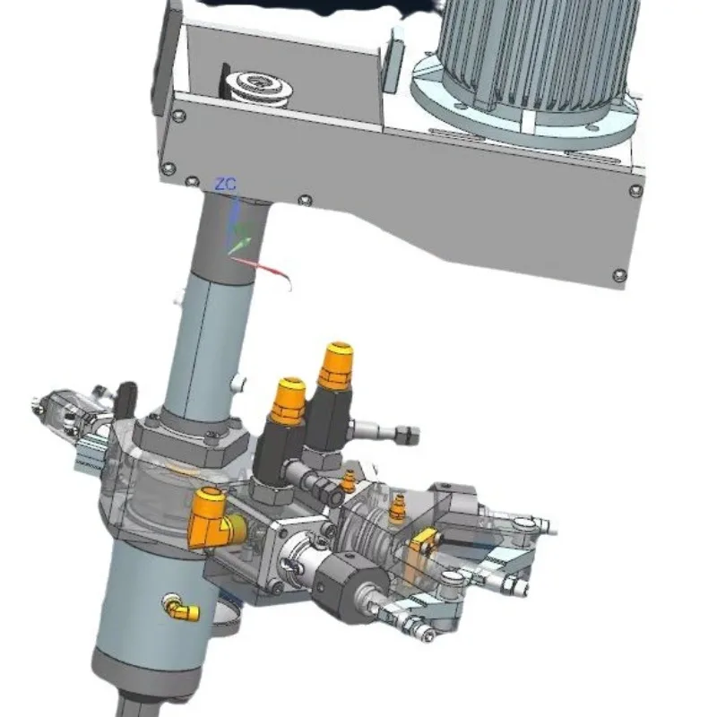 AB mixing head PU foaming machine Hair foaming machine Mixing head, low pressure foaming head
