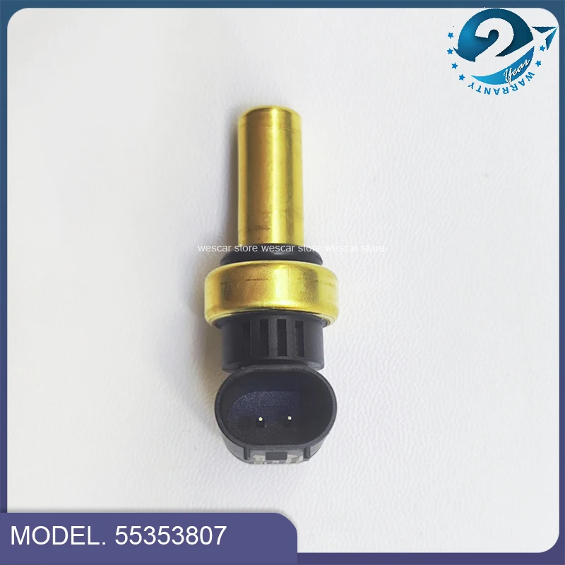 Commutateur de capteur de température de liquide de refroidissement d'eau, OEM #55353807 55591401, adapté pour Chevrolet Cruze, Sonic, Astra H, Meriva Family, BUICK encore, 10 pièces