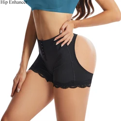 Mulheres quadril melhorar bunda levantador calcinha shaper corpo pantiy emagrecimento roupa interior push up shapewear shorts booty levantamento calcinha