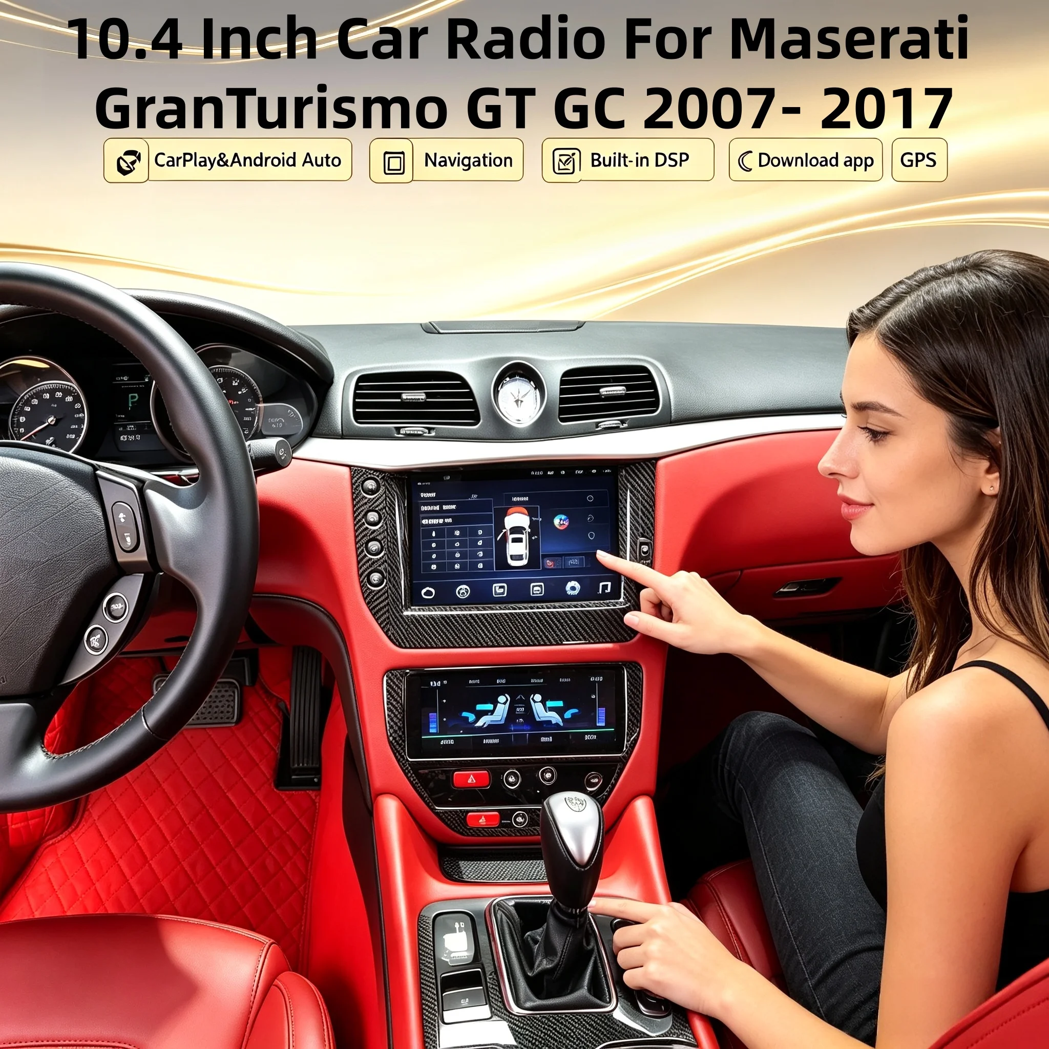 IPS 1280*720 Carplay 10.4