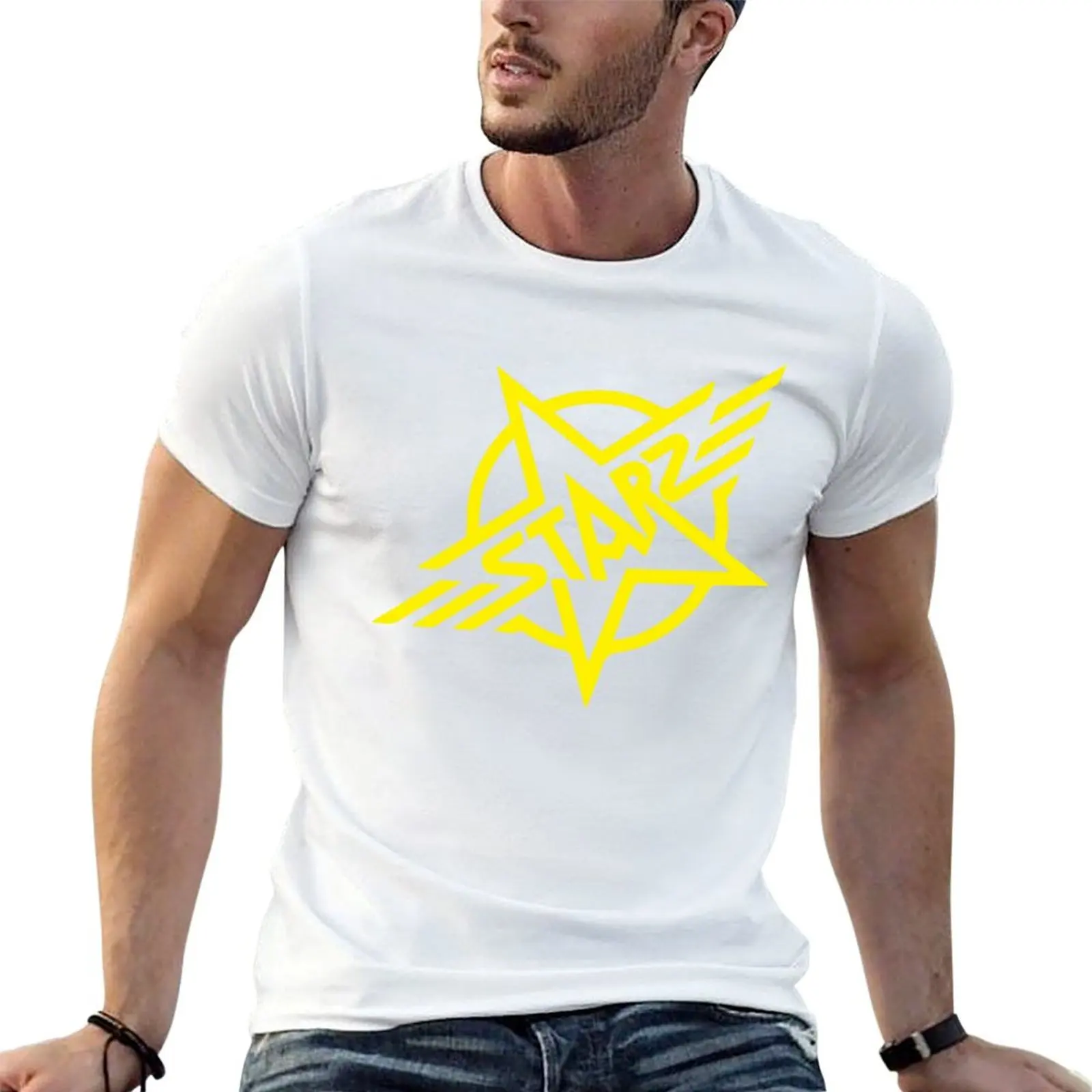 Starz Classic T-Shirt Sports Casual Short Sleeve Cotton Tee