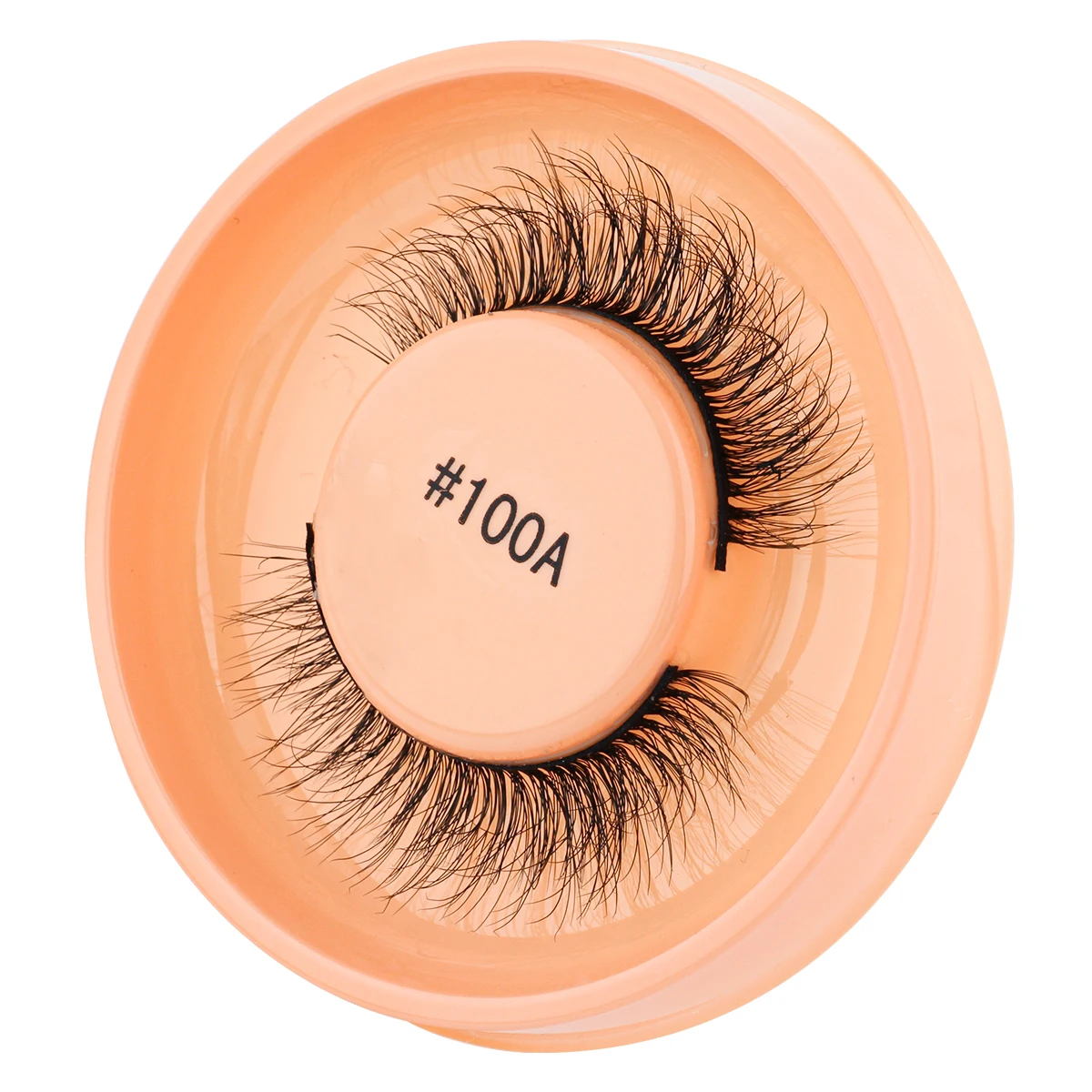 Hurtownia 100 szt. sztucznych rzęs 3D z imitacji norek, naturalne długie puszyste rzęsy, delikatne rzęsy do makijażu, krótkie sztuczne rzęsy do przedłużania.