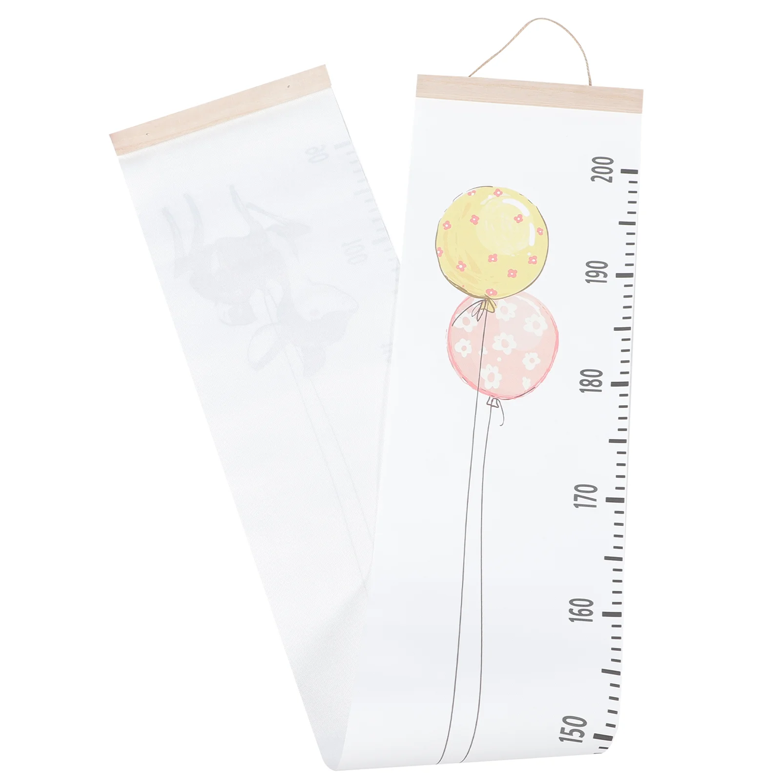 Balloon Children's Height Ruler Growth Chart Measuring for Kids Ballons Nursery Wall Decals Decor Altimeter