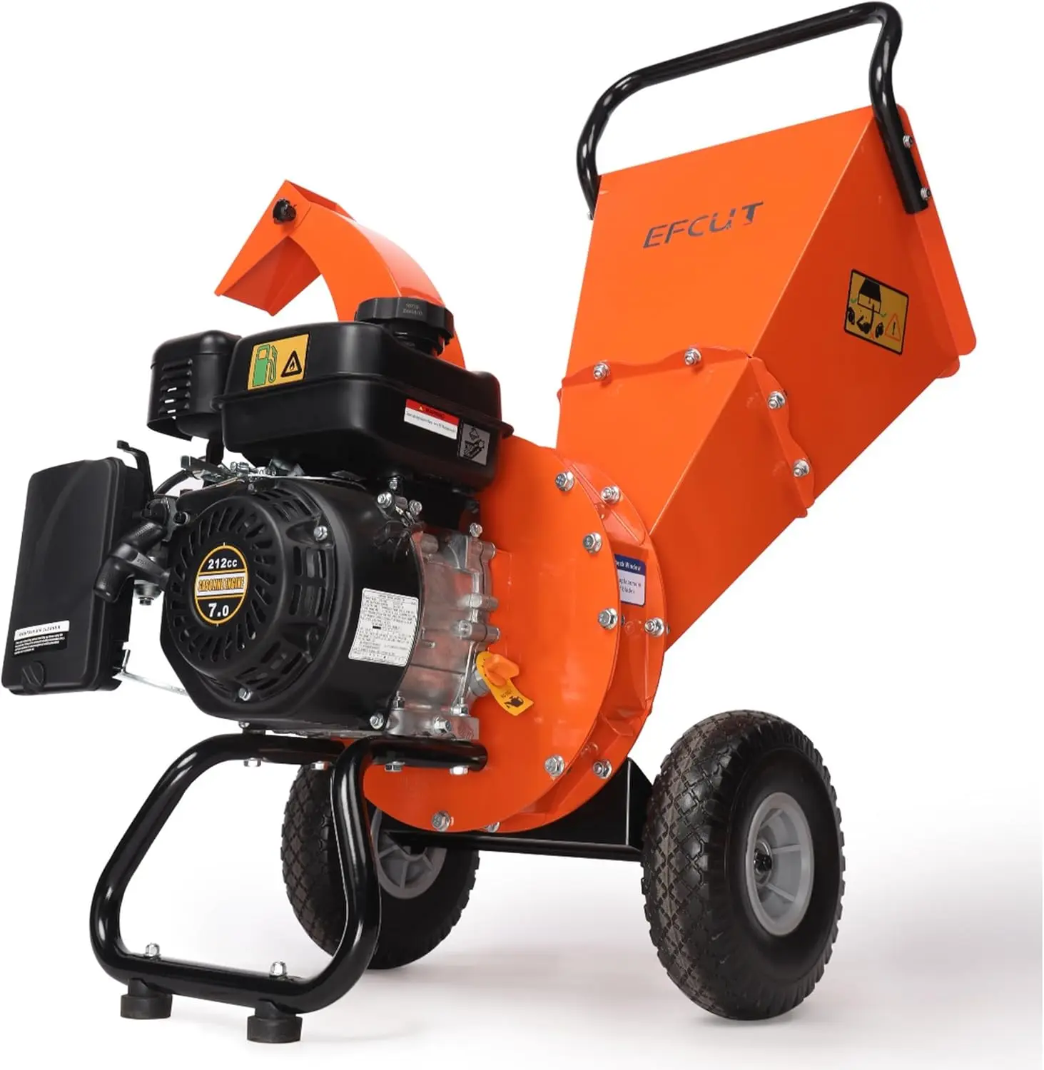 2025-C30 LITE آلة تقطيع الخشب Mulcher شديدة التحمل 7 HP 212cc تعمل بالغاز 3 بوصة كحد أقصى