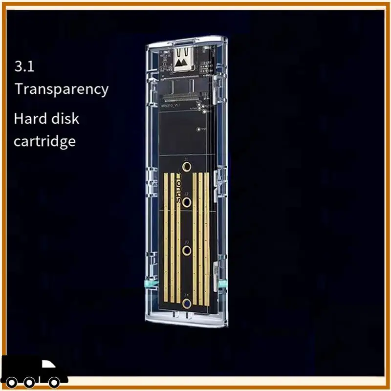 

A35M-2X M2 SSD-корпус M.2 NVME SSD-корпус Портативный USB3.1 Type-C SSD Прозрачный чехол для жесткого диска 5 Гбит/с для ПК